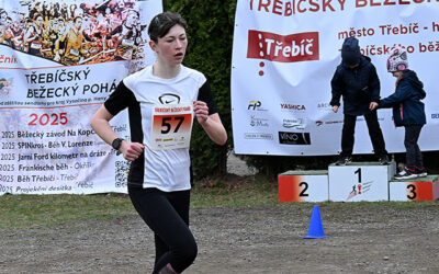 Poláková vyhrála závod v Pacově, Beránek doběhl druhý