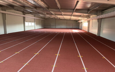 Atletický tunel je těsně před dokončením