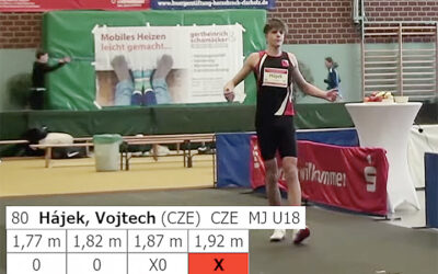 Hájek vyhrál mítink v Herzebrock-Clarholz