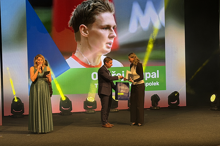 Loupal a Láníková získali cenu na Sportovci kraje