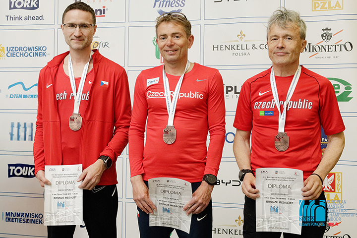 Dvořák přivezl medaili z ME veteránů